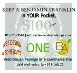 website design special offers Tampa, St. Petersburg, Clearwater FL