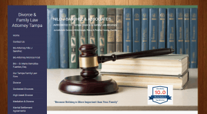 Web design for attorneys